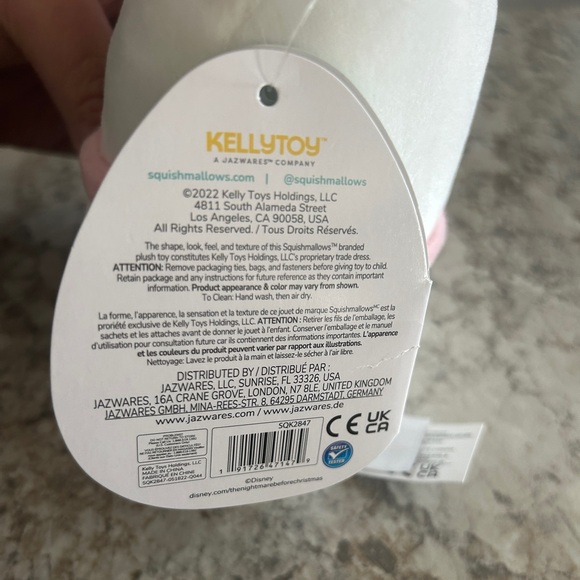 Nightmare Before Christmas Zero Squishmallow 5” NWT - Picture 7 of 8